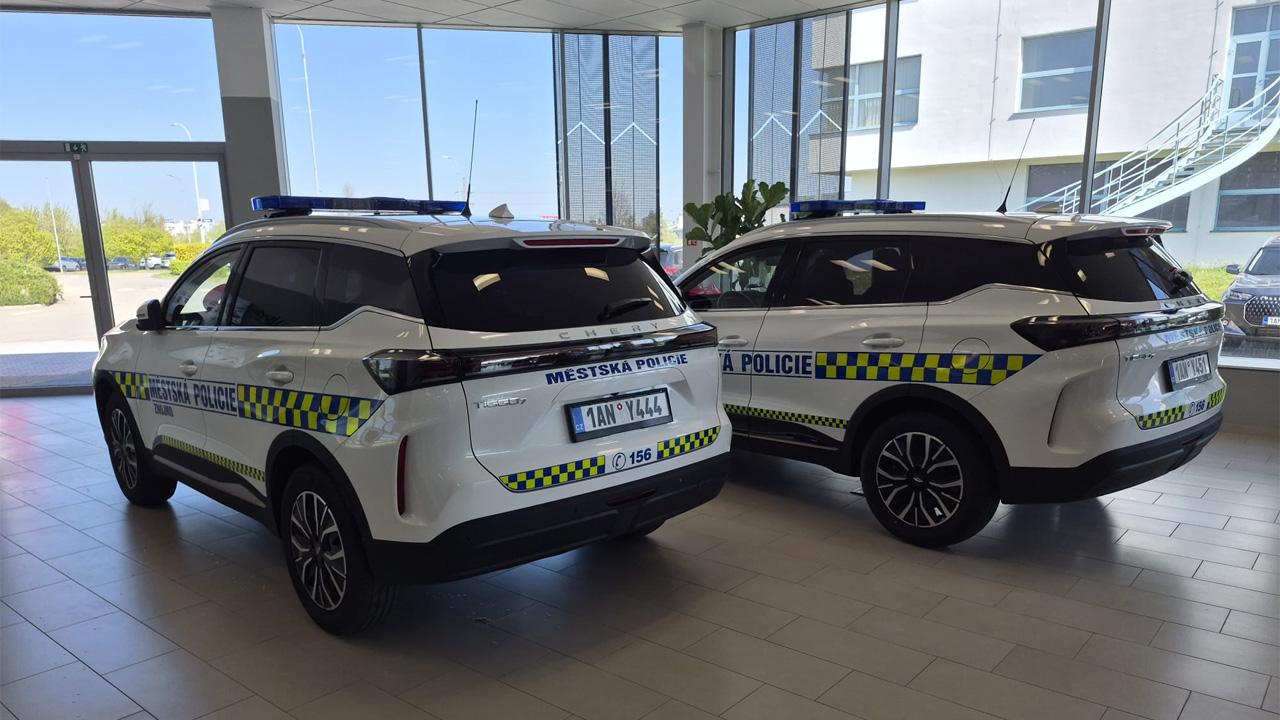 Chery Tiggo 7 pro Městskou policii Znojmo