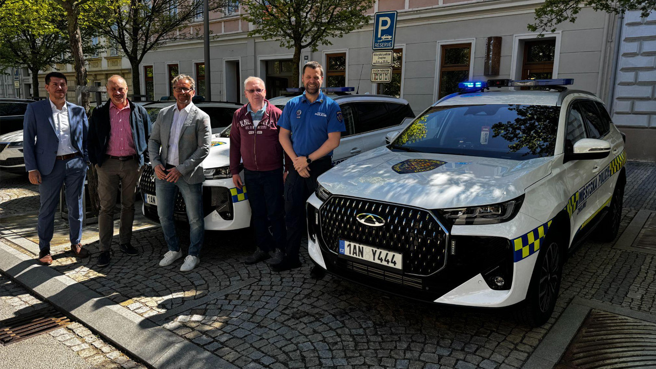 Chery Tiggo 7 pro Městskou policii Znojmo