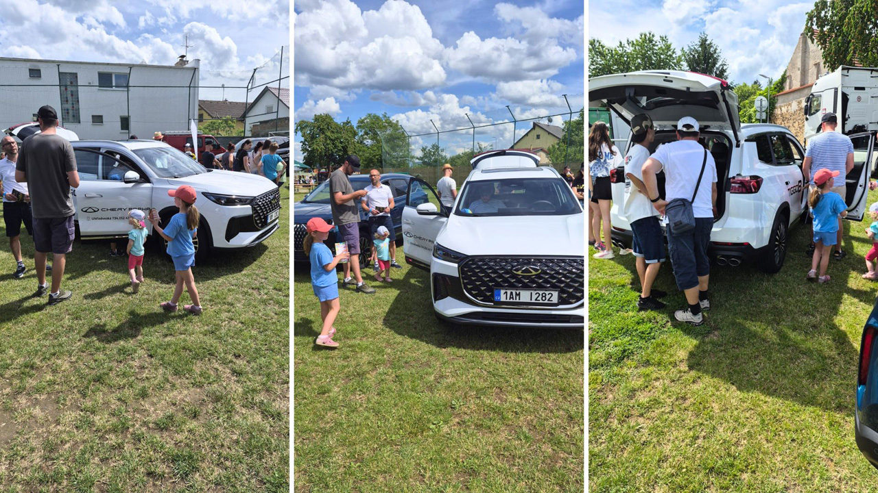 Chery Praha součástí Dětského dne v Čestlicích. Návštěvníci si užili soutěže, testovací jízdy i možnost vyhrát vůz na víkend